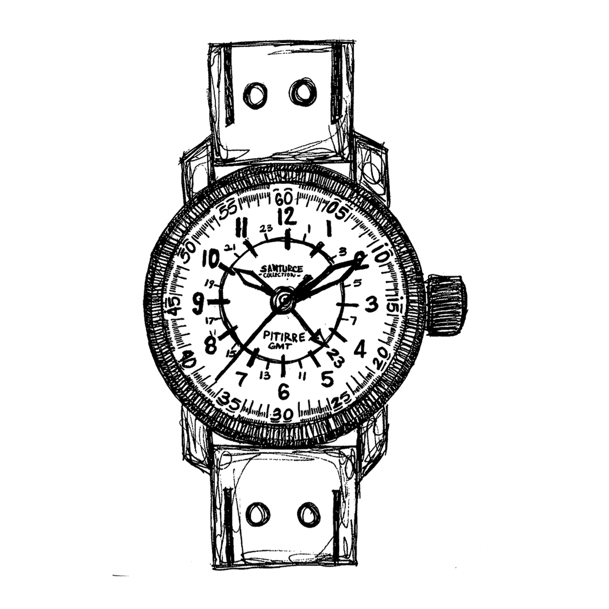 Pitirre™ True GMT — Automatic Pilot Watch