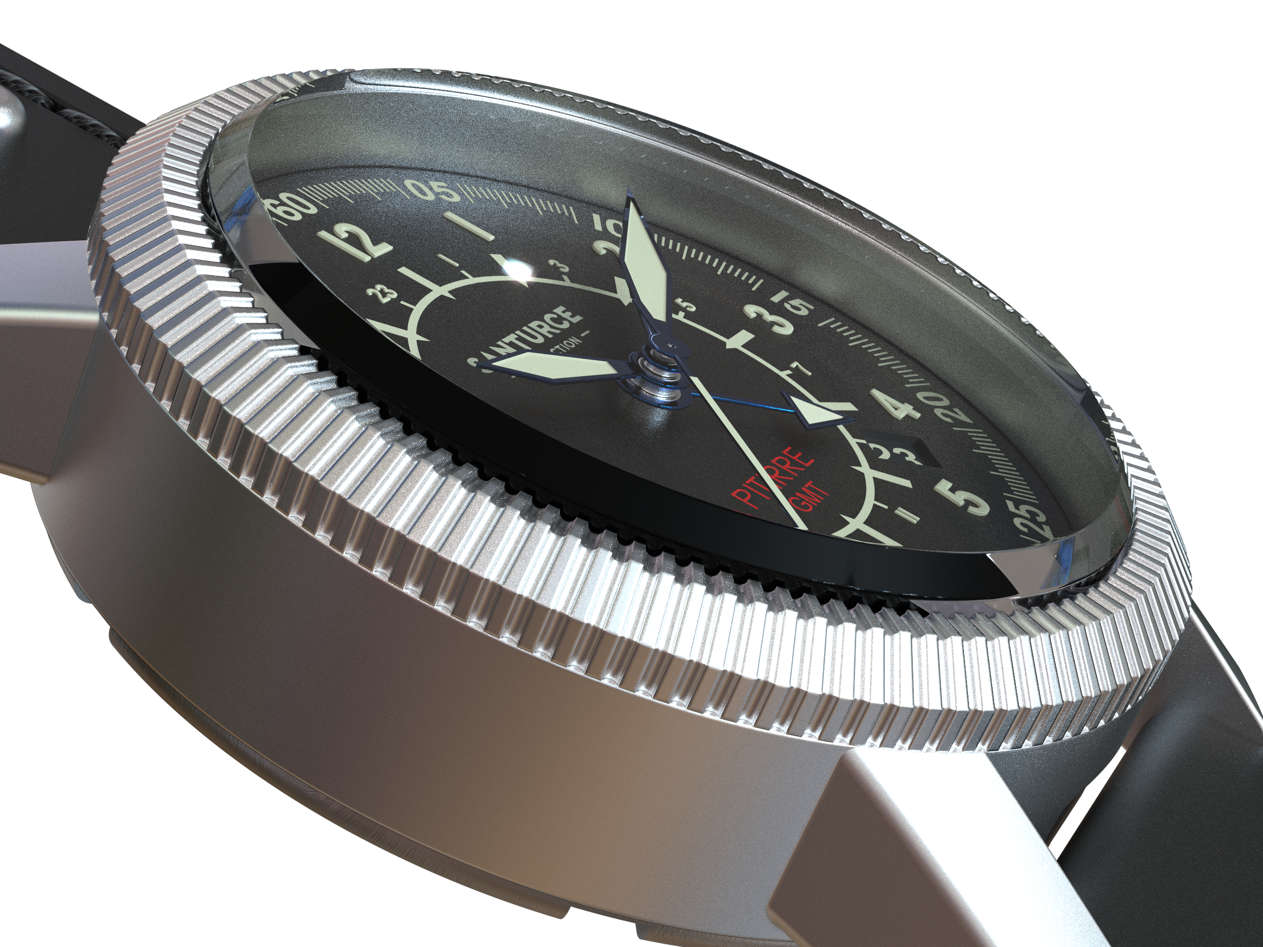 Pitirre™ True GMT — Automatic Pilot Watch