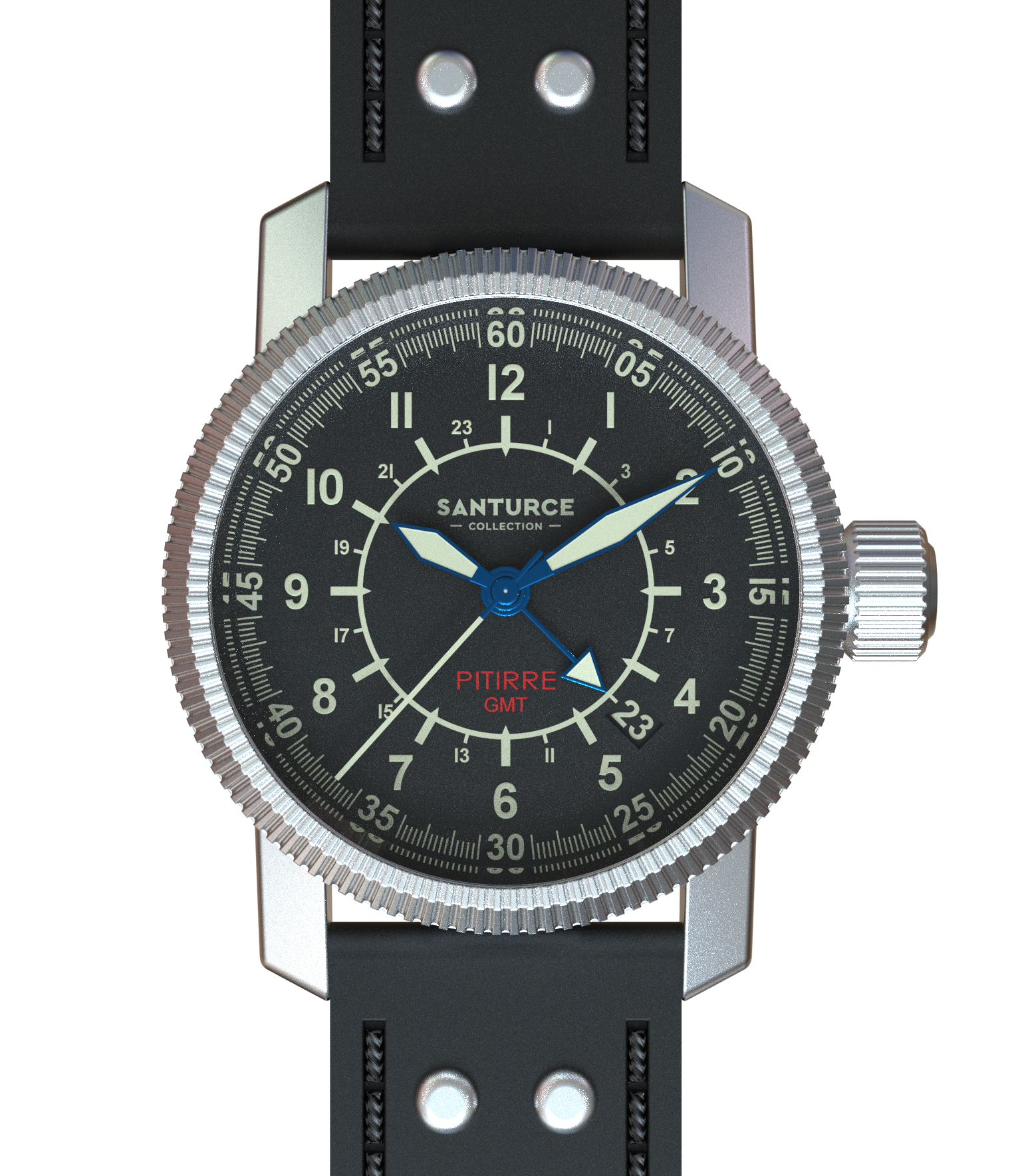 Pitirre™ True GMT — Automatic Pilot Watch