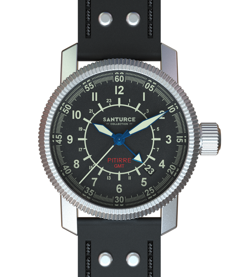 Pitirre™ True GMT — Automatic Pilot Watch