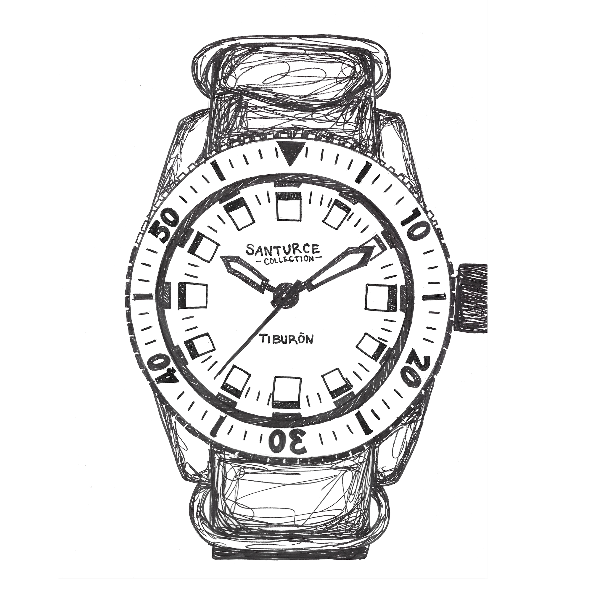 El Tiburón™ — Swiss Automatic Dive Watch (300m)