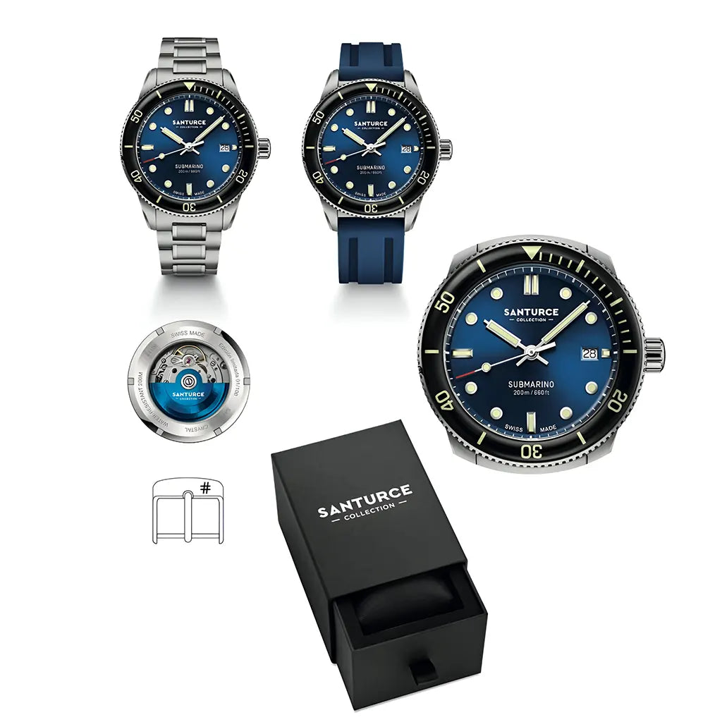 El Submarino Azul™ — Swiss Automatic Dive Watch